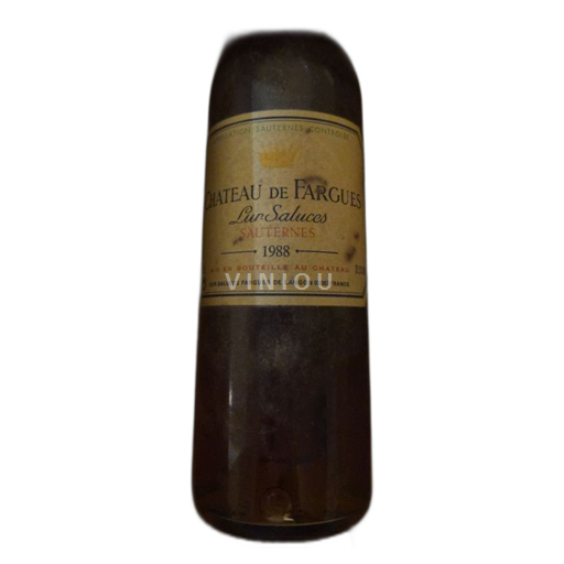 Bordeaux Sauternes Château Fargues 1988