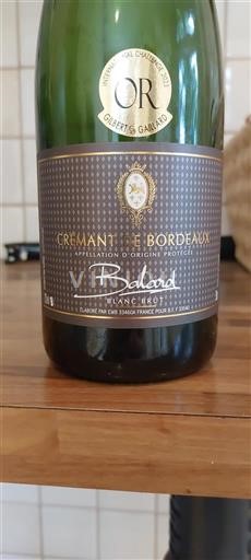 Bordeaux Crémant de Bordeaux Balard 2023
