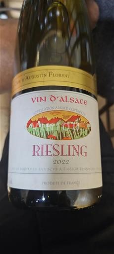 Elsass La Cave Augustin Florent Riesling 2022