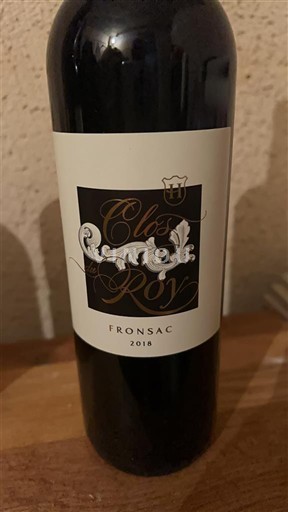 Bordeaux Fronsac Clos du Roy 2018