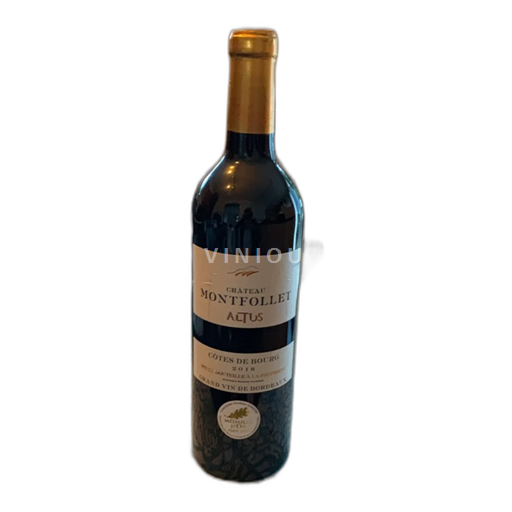 Bordeaux Côtes-de-bourg Château Montfollet Altus 2018