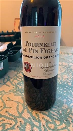 Bordeaux Saint-Émilion Grand Cru Tournele du Pin Figeac 2014