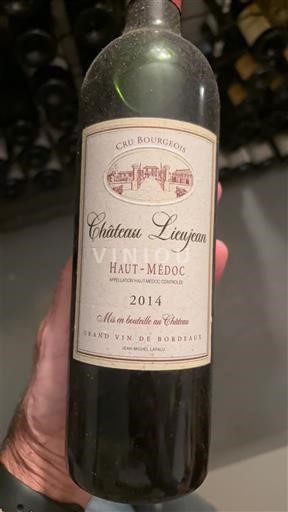 Bordeaux Haut-Médoc Cru Bourgeois Château Lieujean 2014