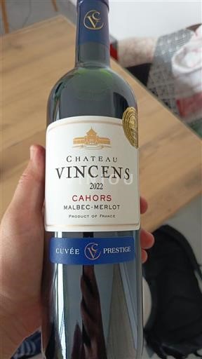 Jihozápad Cahors Château Vincens Prestige 2022