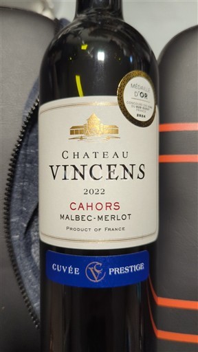 Sudoeste Cahors Château Vincens Prestige 2022