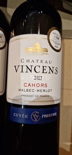Sørvest Cahors Château Vincens Prestige 2022