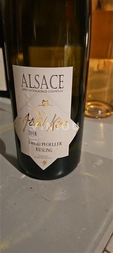 Alsace Grand Cru Albert Klee Lieu dit Pfoeller 2018