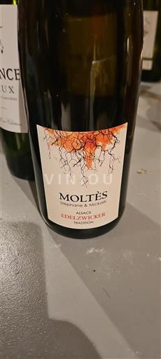 Alsace Edelzwicker Grand Cru Moltès Stéphane & Mickaël Tradition Không niên vụ