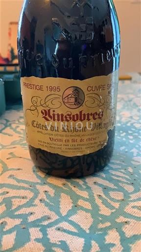 Valle del Rodano Côtes-du-rhône-villages Cave du Prieuré Prestige 1995