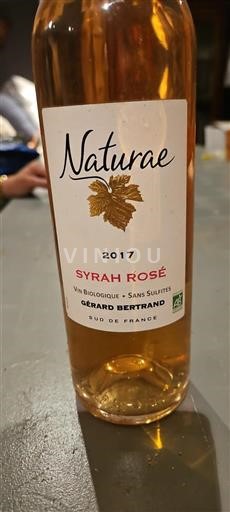 Languedoc No especificado Gérard Bertrand Naturae 2017