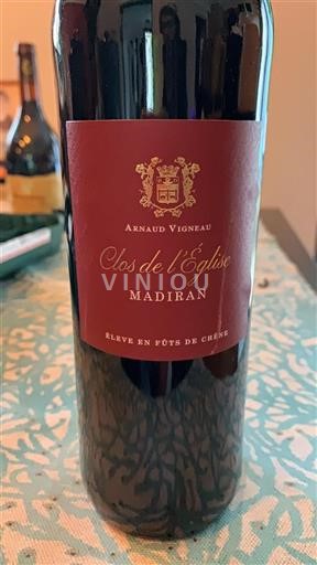 Southwest Madiran Arnaud Vigneau Clos de l'Église 2021