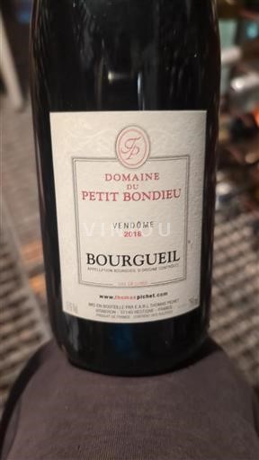 Valle del Loira Bourgueil Domaine Petit Bondieu Vendôme 2018