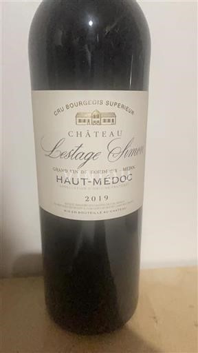 Burdeos Haut-Médoc Cru Bourgeois Supérieur Lestage Simon 2019