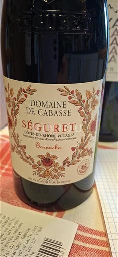 Southwest Buzet Domaine Cabasse Garnacho Non-Vintage