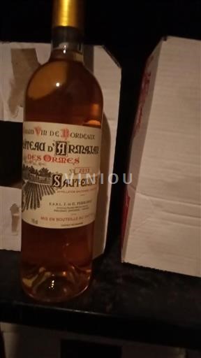 Bordéus Sauternes Château Armajan des Ormes 2013
