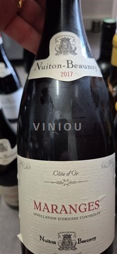 Burgund Maranges Nuiton-Beaunoy 2017