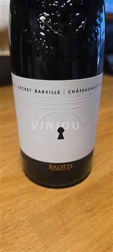 Rhônedalen Châteauneuf-du-Pape Brotte Secret Barville 2021