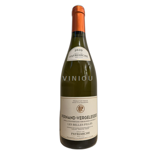 Vin Blanc sec Les Belles Filles Patriarche 2020 France Bourgogne Pernand-vergelesses AOC