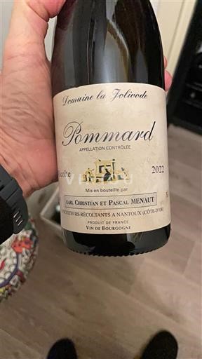 Bourgogne Pommard Domaine La Jolivode 2022
