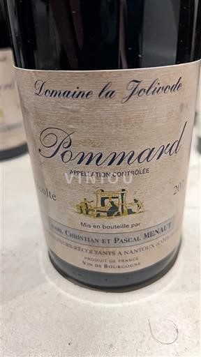 Borgogna Pommard Domaine La Jolivode 2022