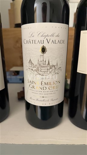 Bordeaux Saint-Émilion Grand Cru Grand Cru Château Valade La Chapelle 2017