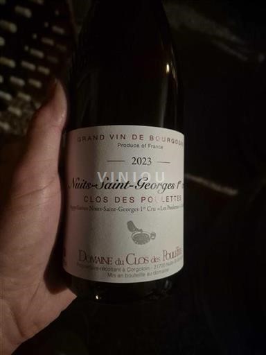 Burgundi Nuits-saint-georges Premier Cru Domaine Clos des Poulettes Clos des Poulettes 2023