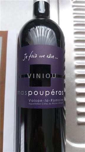 Valle del Rodano Côtes-du-rhône-villages Maspoupéras Je fais un rêve... 2023