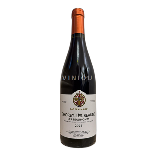 Vin Rouge sec Les Beaumonts Tastevinage 2022 France Bourgogne Chorey-lès-beaune AOC
