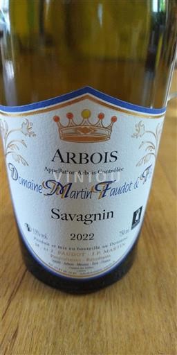 Jura Arbois Domaine Martin Faudot & Fils Savagnin 2022