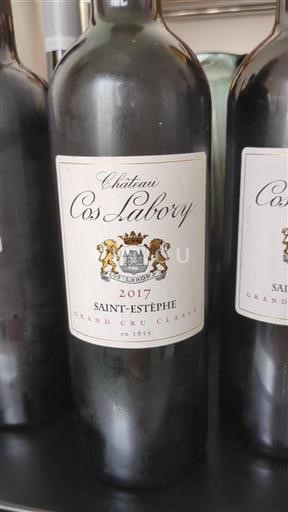 Bordeaux Saint-Estèphe Grand Cru Cos Labory 2017