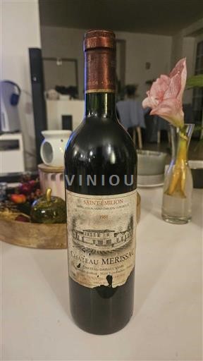 Bordeaux Saint-Émilion Château Merissac 1988