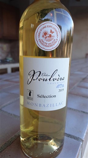South West Monbazillac Château Poulvère Sélection 2019
