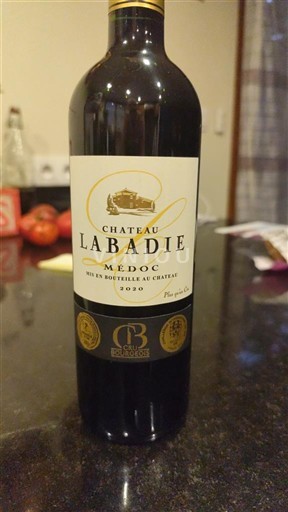 Bordeaux Médoc Cru Bourgeois Château Labadie 2020