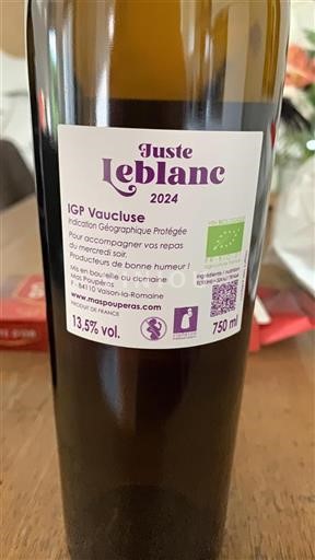 Provenza, bassa valle del Rodano, Corsica Vaucluse Mas Poupéras Juste Leblanc 2024