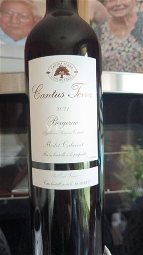 Tây Nam Bergerac Cantus Terra Merlot-Cabernet 2021