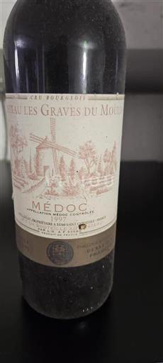 Bordeaux Médoc Cru Bourgeois Château Les Graves du Moulin 1997