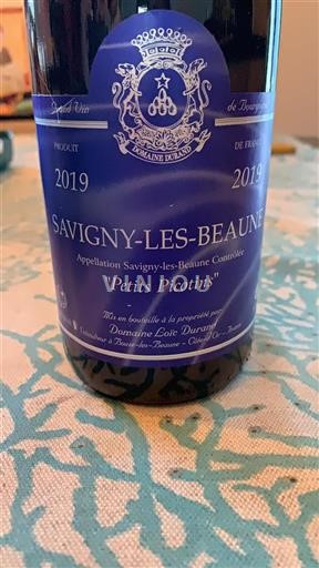Burgundi Savigny-lès-Beaune Domaine Loïc Durand Petits Picotins 2019