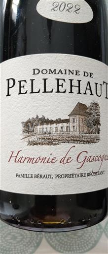 Südwestfrankreich Côtes de Gascogne Domaine Pellehaut Harmonie de Gascogne 2022