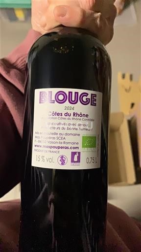 Valle del Rodano Côtes-du-Rhône Mas Pouperas Blouge 2024