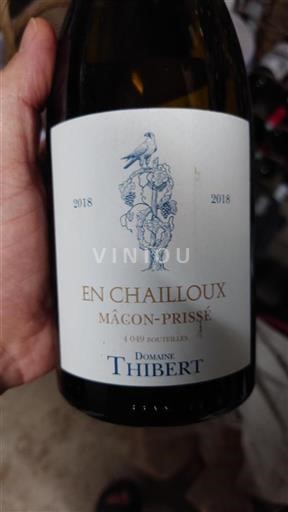 Borgoña Mâcon y Mâcon-villages Domaine Thibert En Chailloux 2018