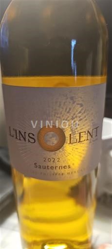 Bordeaux Sauternes Veyret L'Insolent 2022