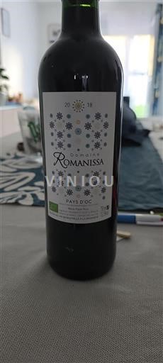 Languedoc og Roussillon Pays d'Oc Domaine Romanissa 2018