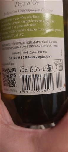 Languedoc-Roussillon Pays d'Oc Les Vins du Littoral 2023