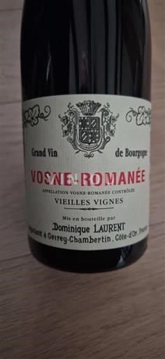Burgundia Vosne-Romanée Dominique Laurent Vieilles Vignes 2019