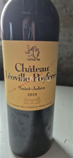 Burdeos Saint-Julien Grand Cru Château Léoville Poyferré 2019
