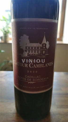 Bordeaux Cadillac-Côtes-de-Bordeaux Château Latour Camblanes 2020