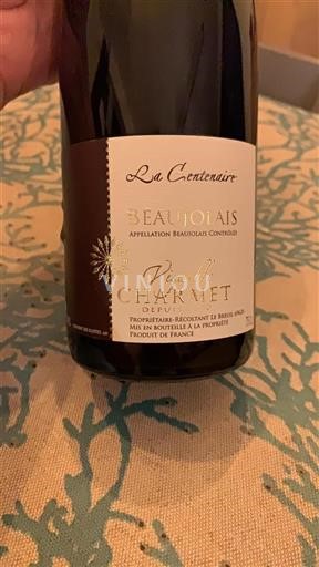 Beaujolais Domaine Pierre-Marie Chermette La Centenaire 2020