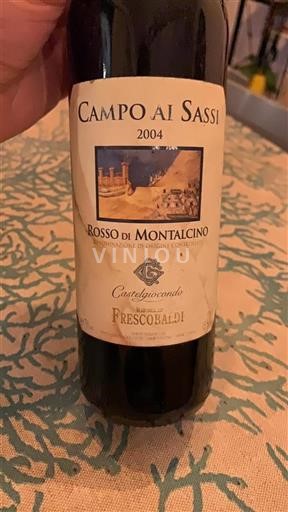 Toskánsko Rosso di Montalcino Frescobaldi Campo ai Sassi 2004