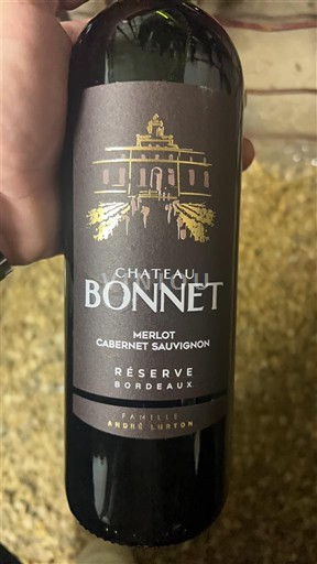 Bordeaux Château Bonnet Réserve Niet-geïntegreerd