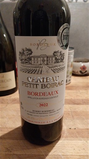 Bordeaux Château Petit Boirac 2022